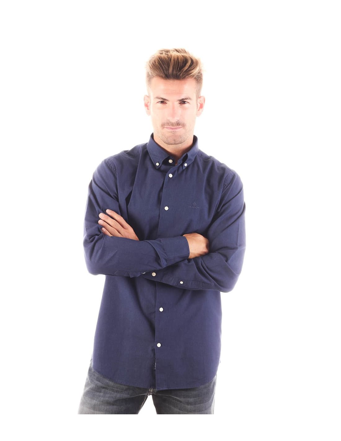 Chemise GANT unie classique 2