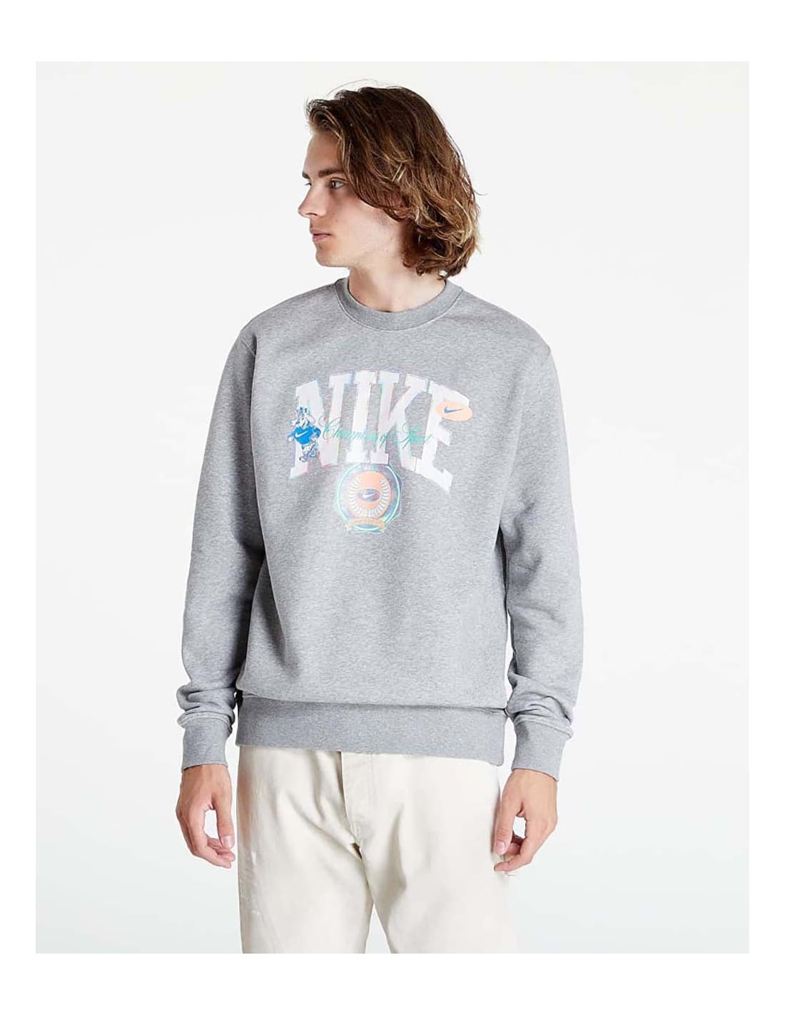 NIKE - Sweat-shirt de sport à col rond - Sweat-shirts 1