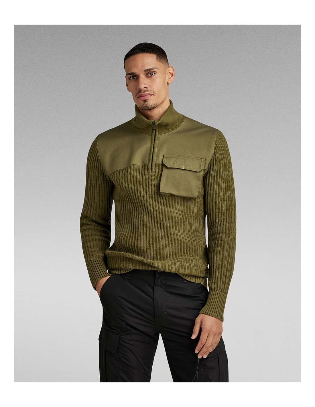 Pull G-STAR Army demi-zip 3