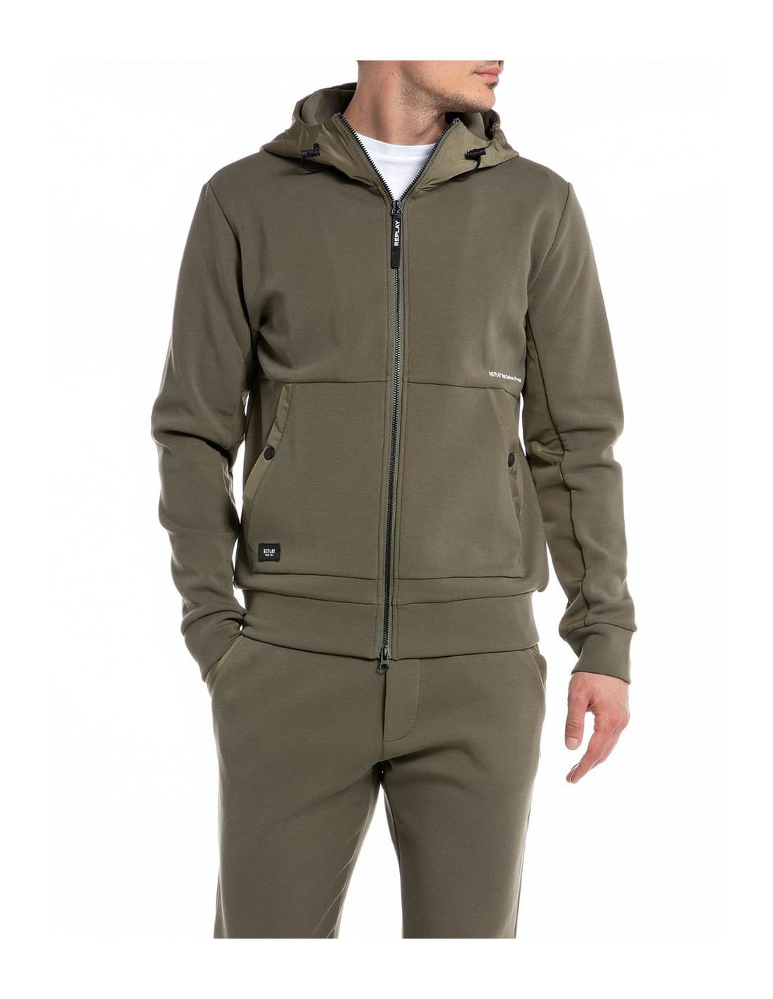 REPLAY M6701.000.23591 - Sweat-shirt à fermeture éclair 2
