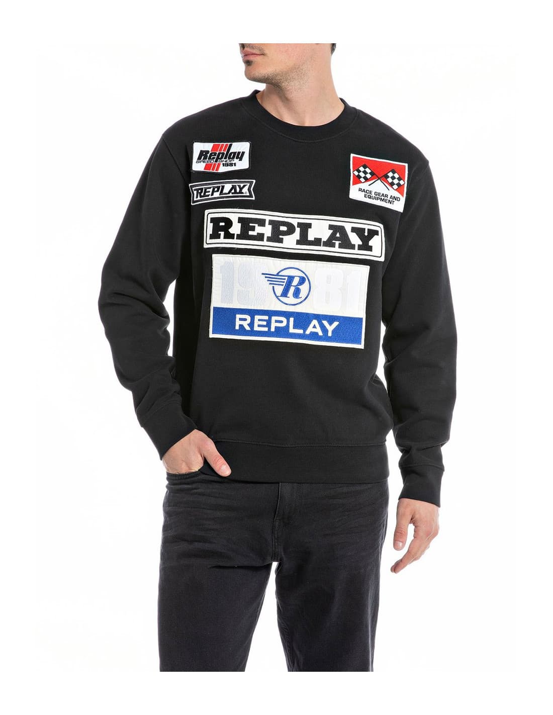 REPLAY M6718.000.22890CS - Sweat-shirt 3