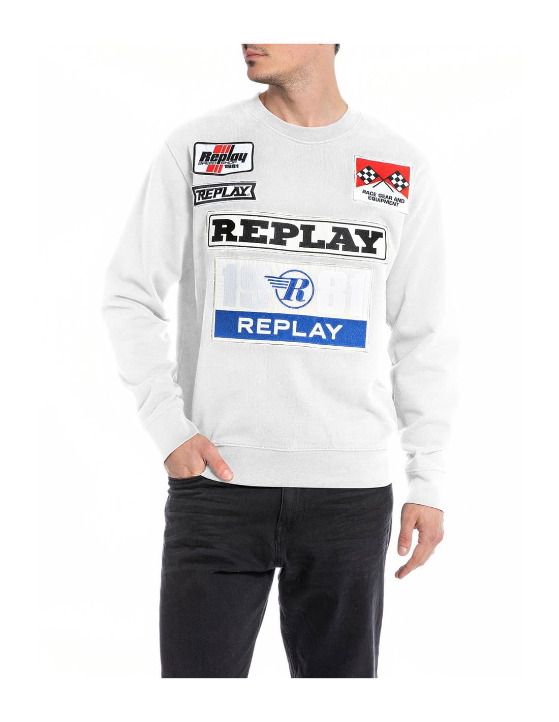 REPLAY M6718.000.22890CS - Sweat-shirt 4