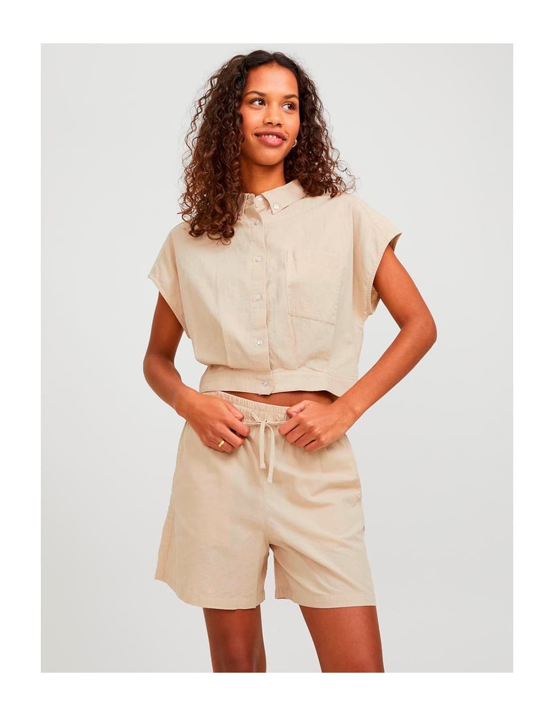 Chemise JJXX Penny en lin mélangé 2
