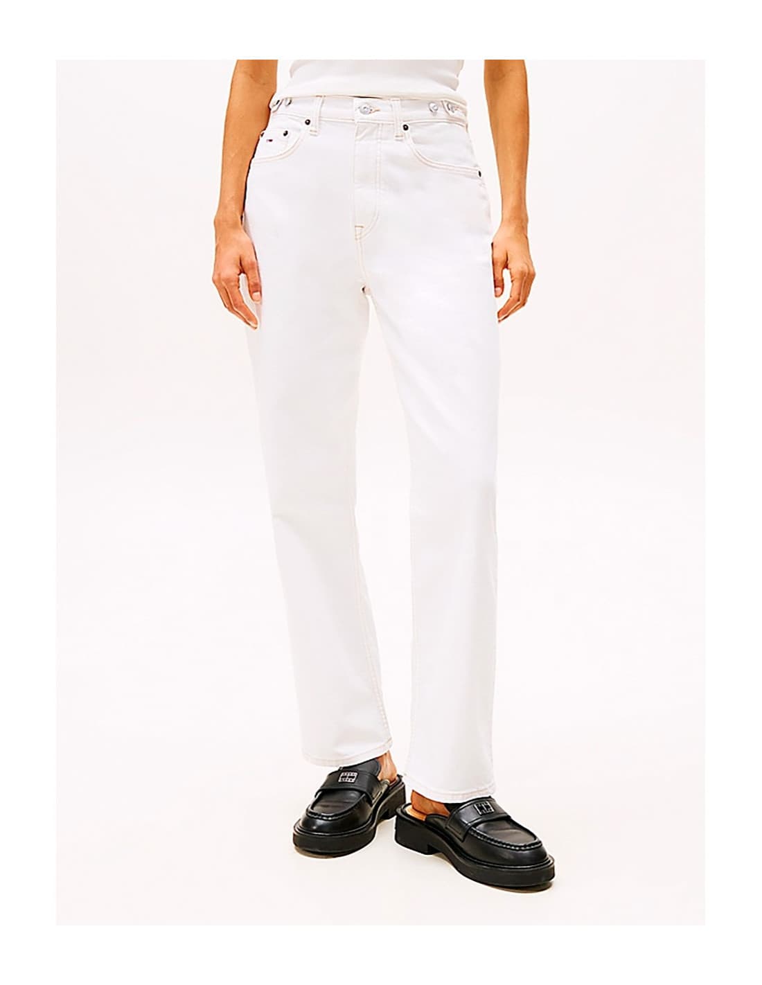 TOMMY HILFIGER DW0DW20018 - Jean droit 1