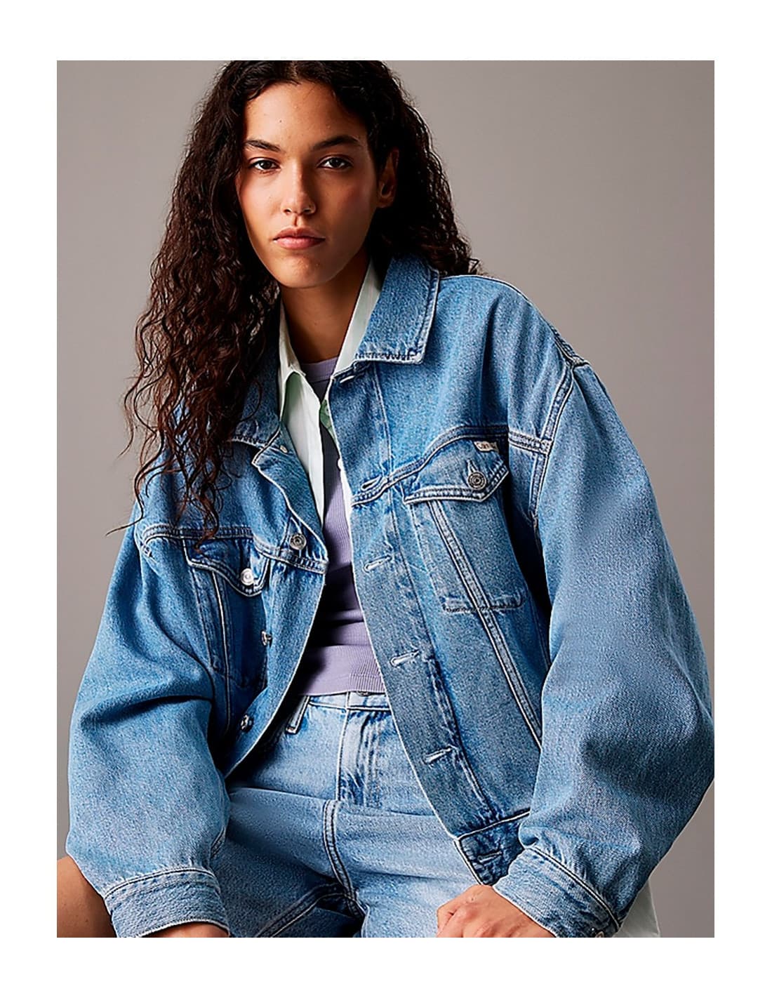 Veste en jean CALVIN KLEIN J20J225182 1