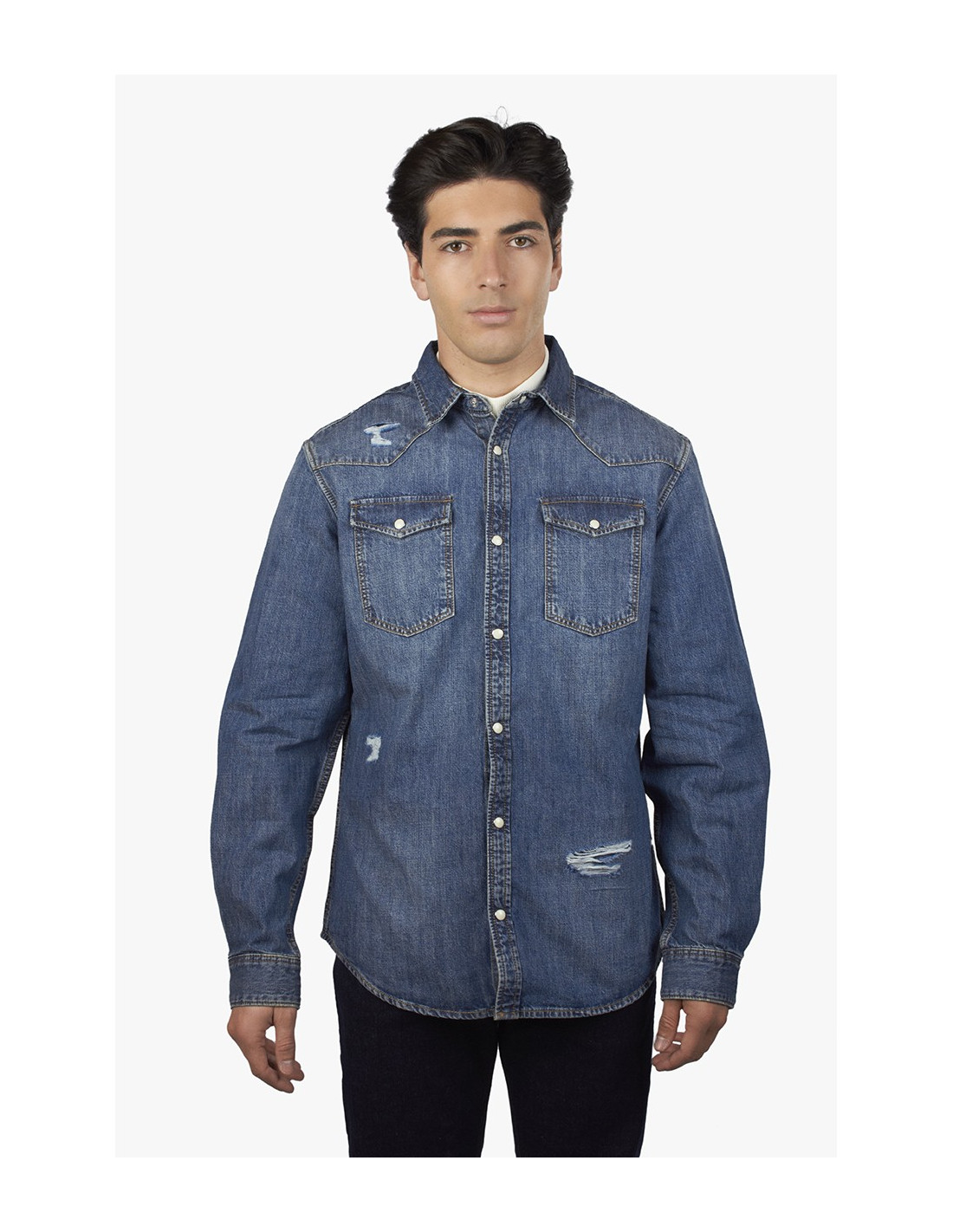 Chemise en jean JACK&JONES 12194251 3