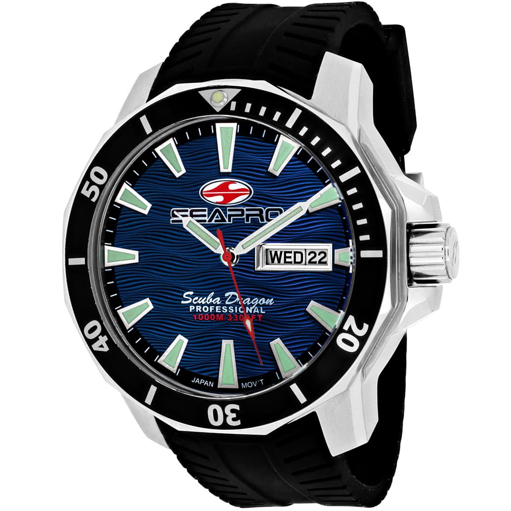 Seapro Men's Scuba Dragon Diver Limited Edition 1000 Meters 1