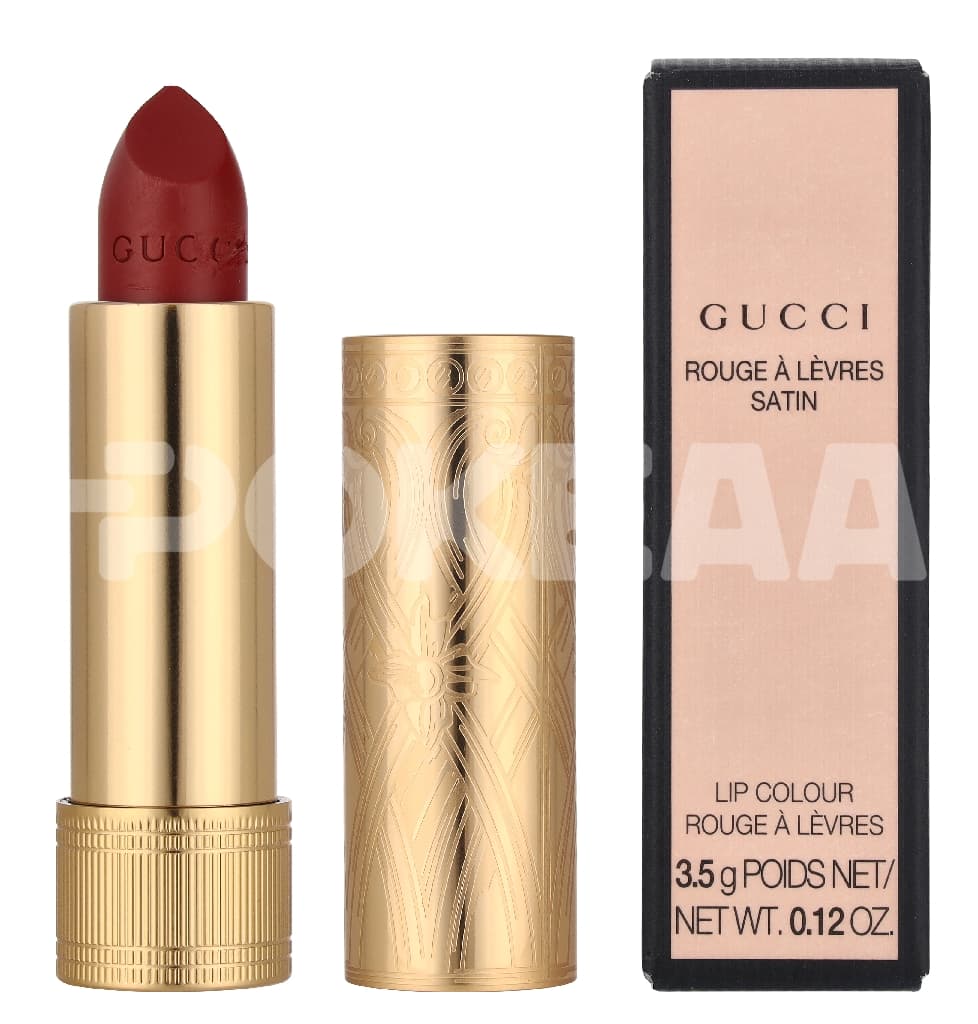 Gucci Rouge Satin Lip Colour 3.5g - #505 Janet Rust 1