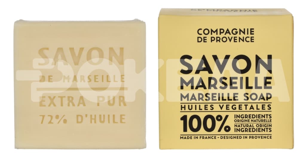Compagnie De Provence Marseille Soap Bar 400g - Fragrance Free 1