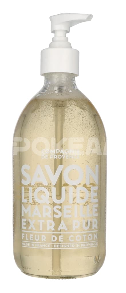Compagnie De Provence Marseille Liquid Soap 495ml - Cotton Flower 1