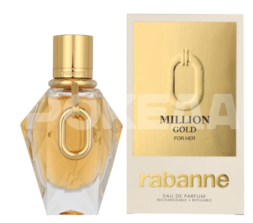 Paco Rabanne Million Gold For Her Edp Spray 50ml - Refillable 1