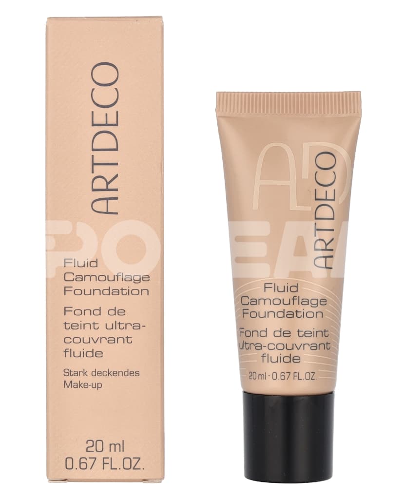 Artdeco Fluid Camouflage Foundation 20ml - #34 Warm/Medium Ivory 1