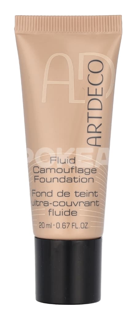 Artdeco Fluid Camouflage Foundation 20ml - #34 Warm/Medium Ivory 2