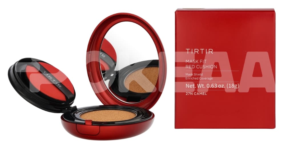 Tirtir Mask Fit Red Cushion Foundation SPF40 18g - #27N Camel 1