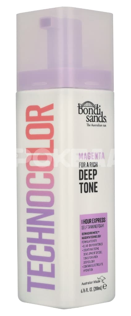 Bondi Sands Technocolour Magenta Self Tanning Foam 200ml 1
