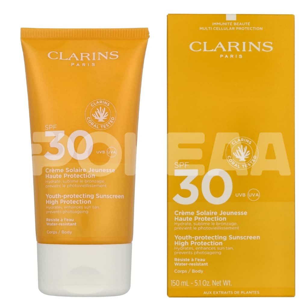 Clarins Youth-Protecting Sunscreen SPF30 150ml - Body 1