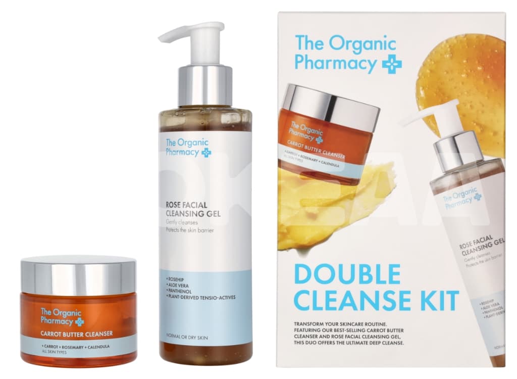 The Organic Pharmacy Double Cleanse Set 250ml 1