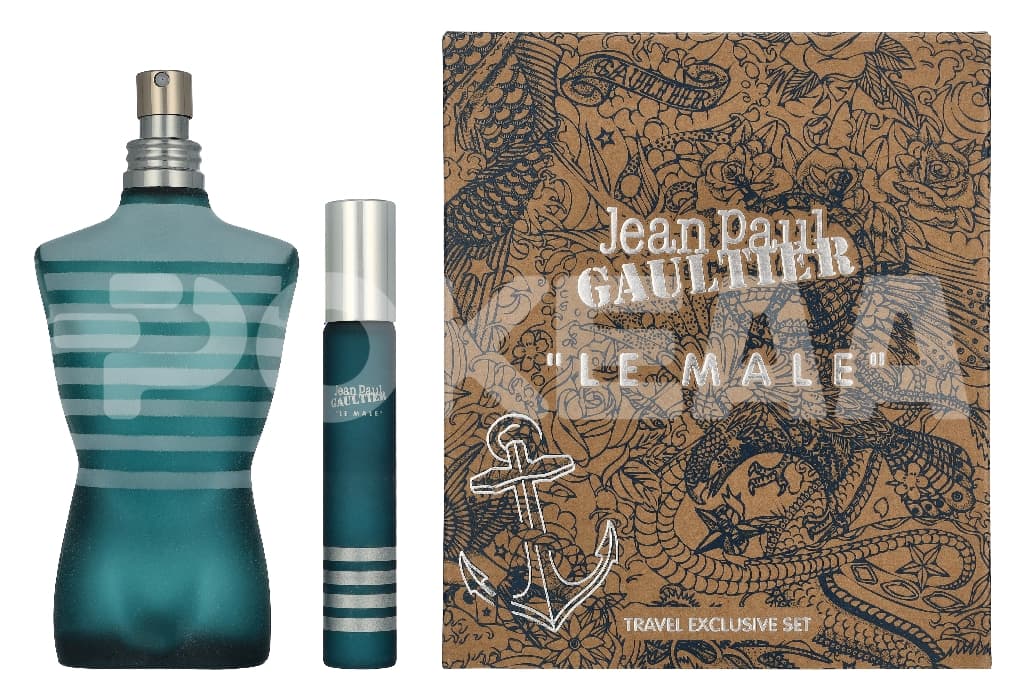 J.P. Gaultier Le Male Giftset 145ml - Edt Spray 125ml/Edp Spray 20ml 1