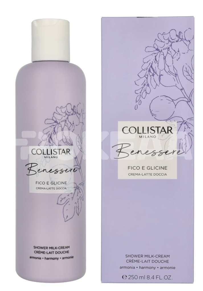 Collistar Benessere Fig And Wisteria Shower Milk Cream 250ml 1