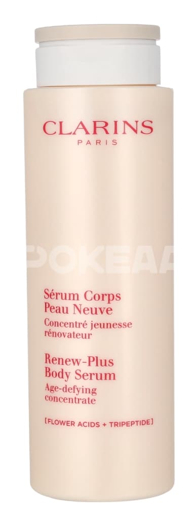 Clarins Renew-Plus Body Serum Flower Acids + Tripeptide 200ml 2