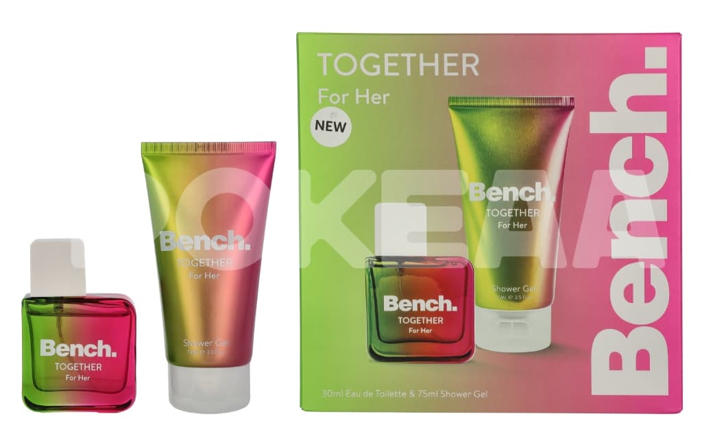 Bench Together For Her Giftset 105ml - Edt Spray 30ml/Shower Gel 75ml 1