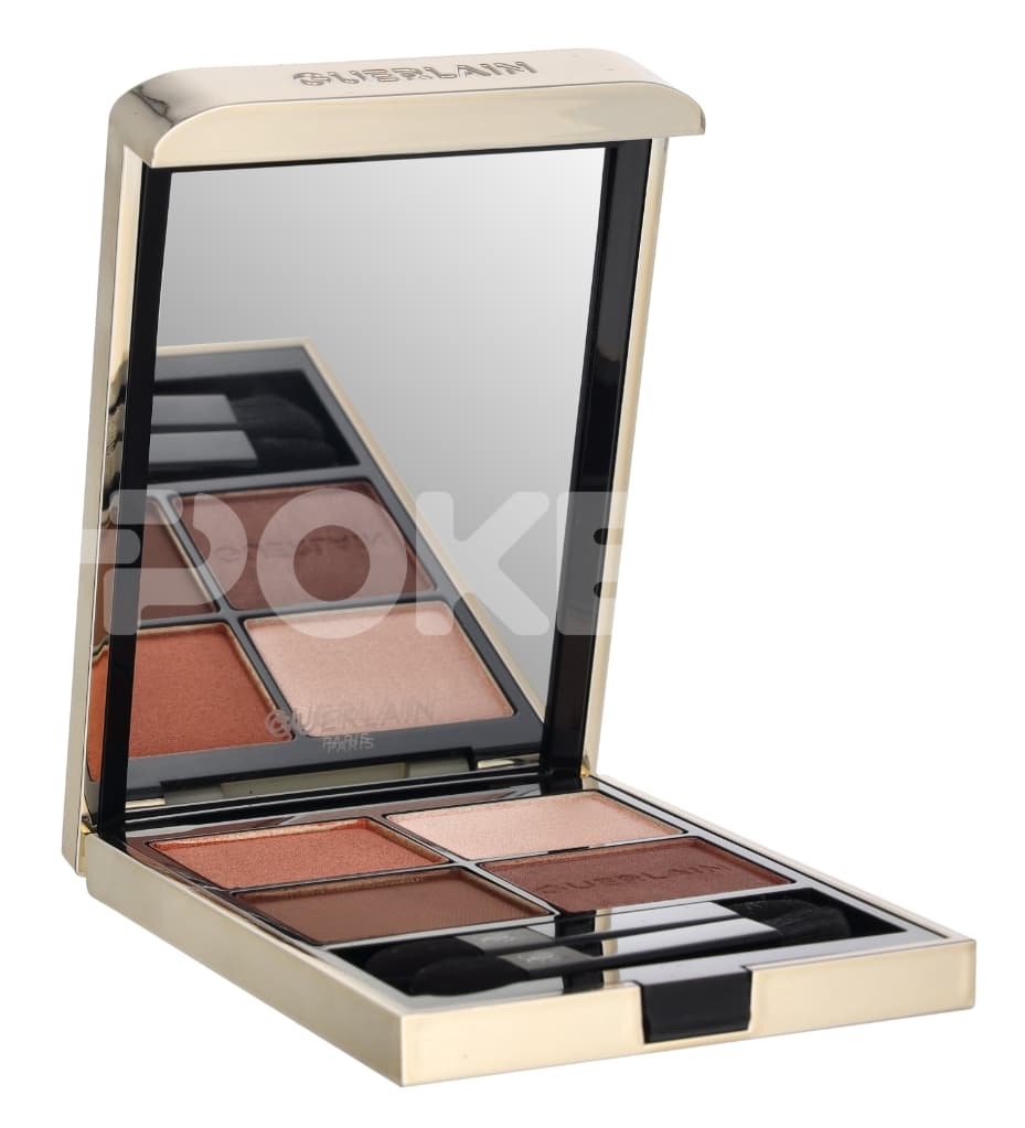 Guerlain Ombres G 4 Colors Eyeshadow Palette 8.8g - #910 Undressed Brown 2