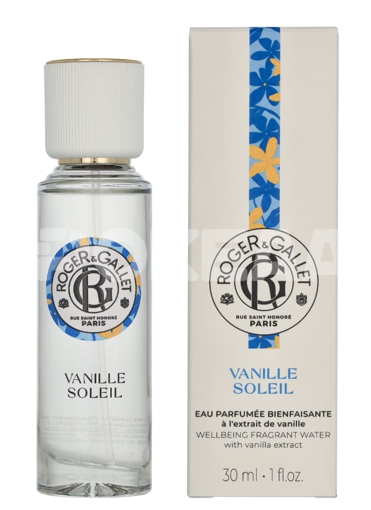 Roger & Gallet Beneficial Scented Water Vanille Soleil 30ml 1