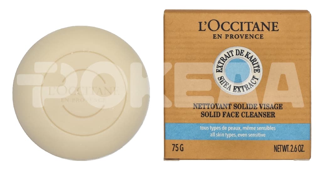 L'Occitane Shea Solid Face Cleanser 75g - All Skin Types, Even Sensitive 1