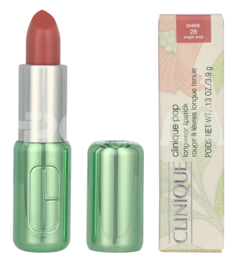 Clinique Pop Longwear Shine Lipstick 3.9g - #10 Sugar Pop 1