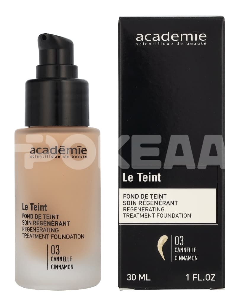 Academie Regenerating Treatment Foundation 30ml - 04 Hazelnut 1
