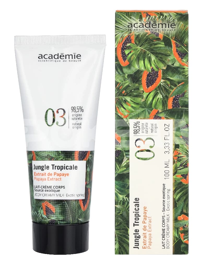 Academie Jungle Tropicale Body Cream Milk Exotic Spring 100ml 1