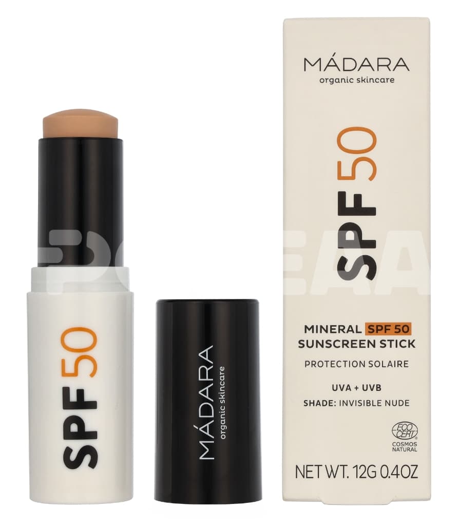 Madara SPF50 Mineral Sunscreen Stick 12g 1