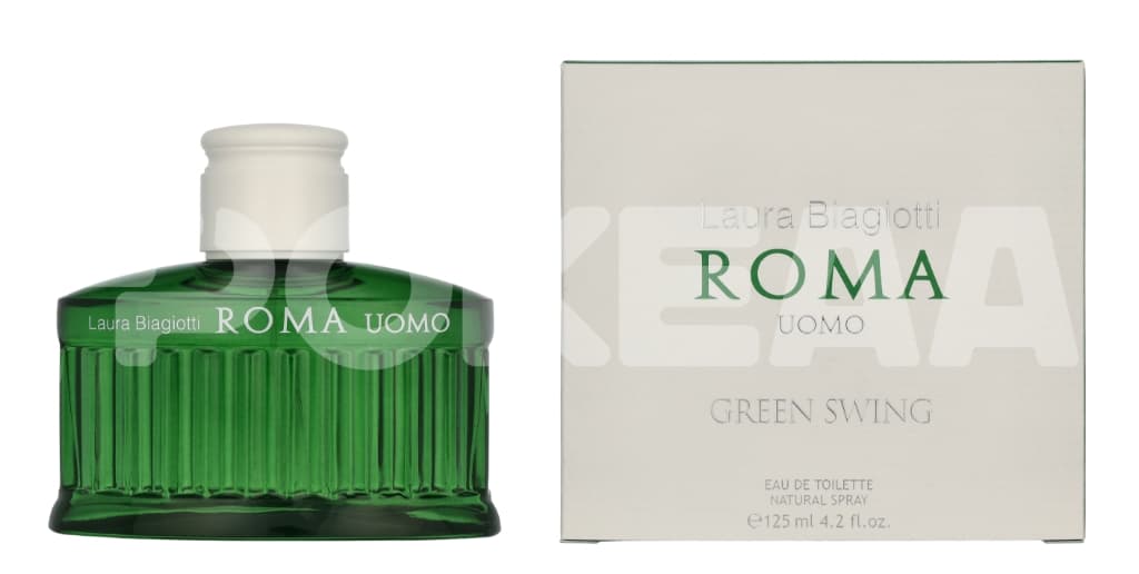 Laura Biagiotti Roma Uomo Green Swing Edt Spray 125ml 1