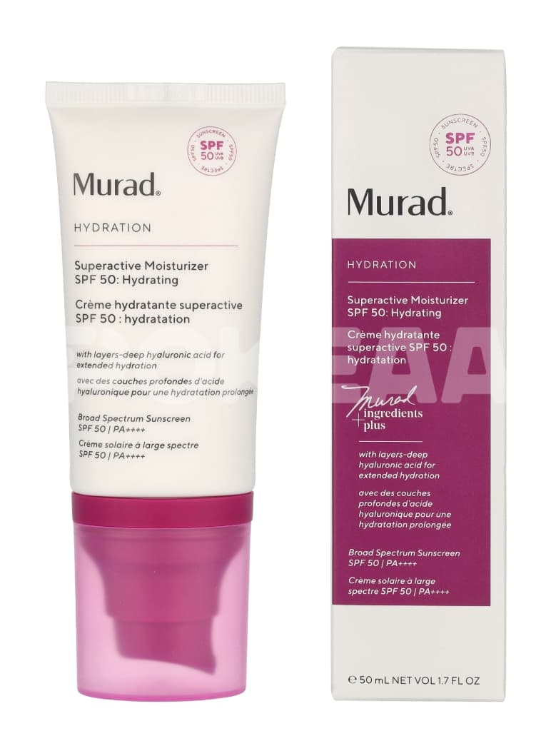 Murad Superactive Moisturiser Hydrating SPF50 50ml 1