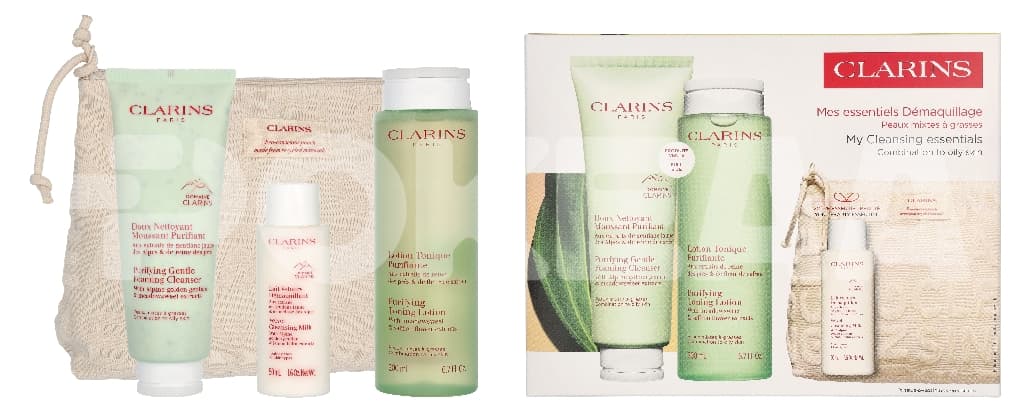 Clarins Cleansing Combination Set 375ml 1