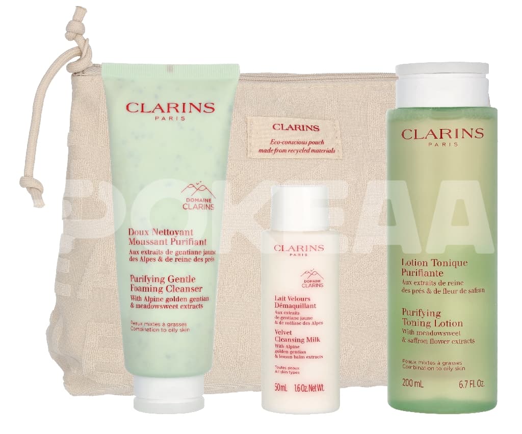 Clarins Cleansing Combination Set 375ml 2