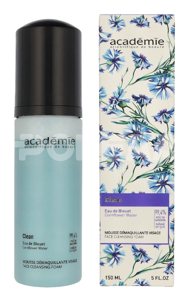 Academie Clean Cornflower Water Face Cleansing Foam 150ml 1