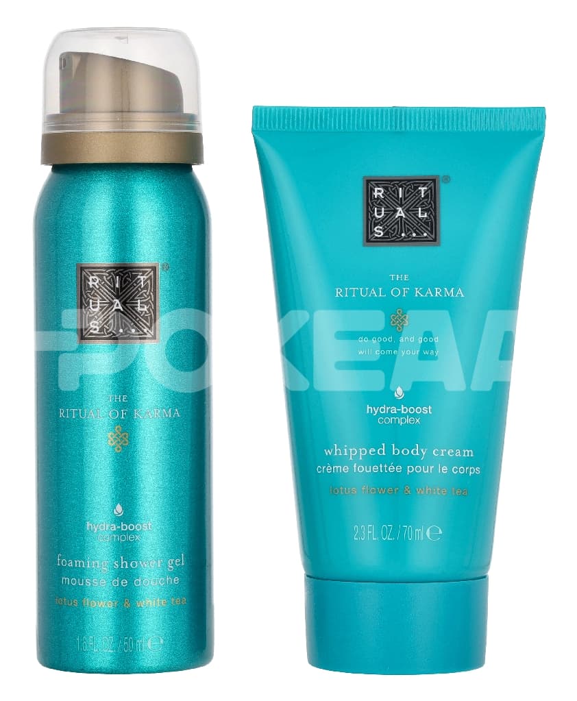 Rituals Karma Giftset 120ml - 48h Hydrating Body Cream 70 ml/Foaming Shower Gel 50 ml 2