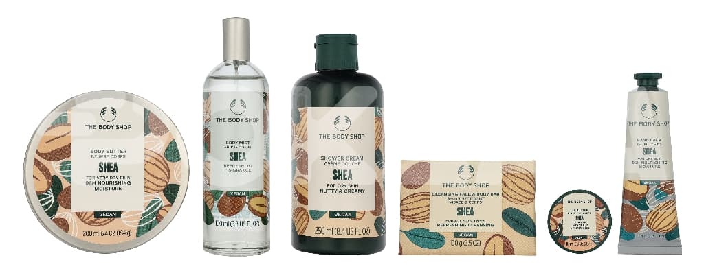The Body Shop G4 Large Shea Giftset 730ml 2