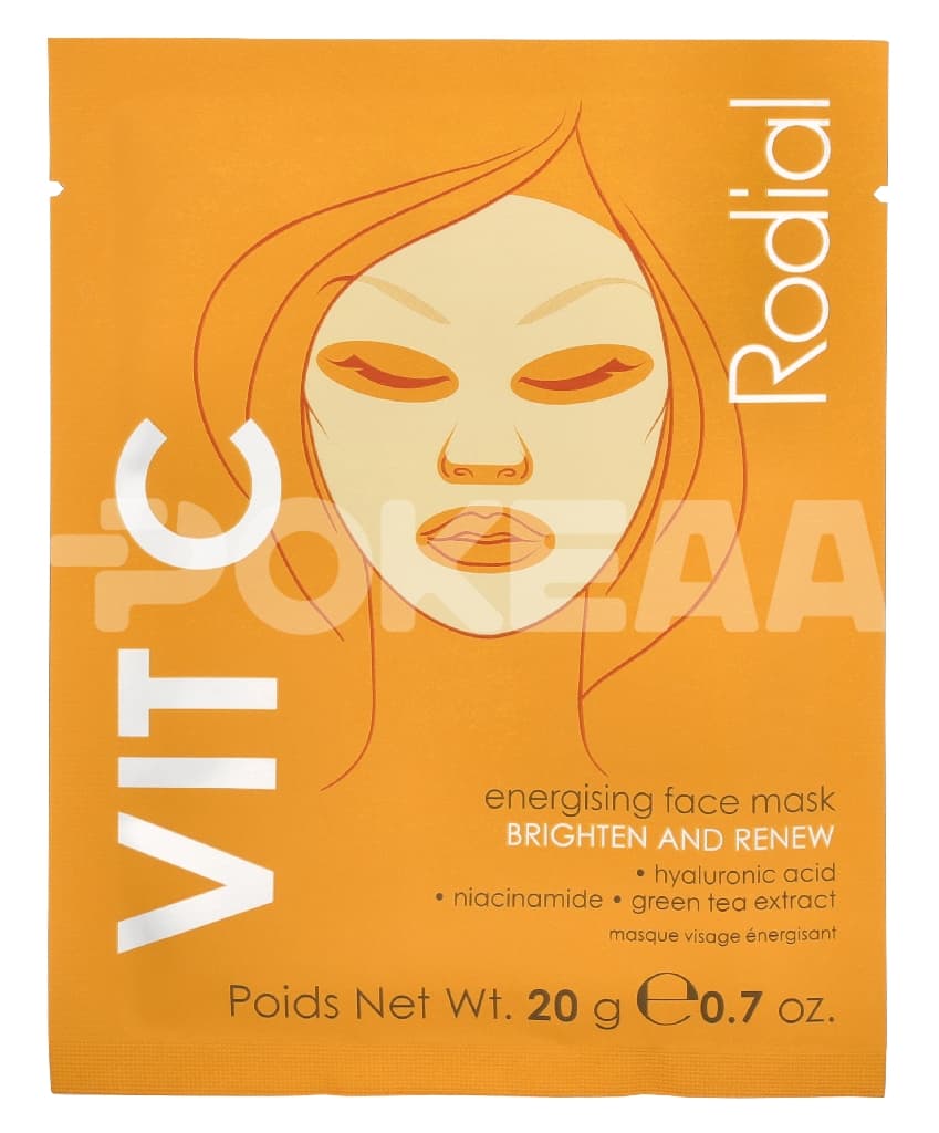 Rodial Vit C Energising Face Mask 80g - 4x20gr 2