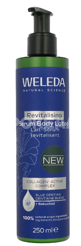 Weleda Blue Gentian Revitalising Serum Body Lotion 250ml 1