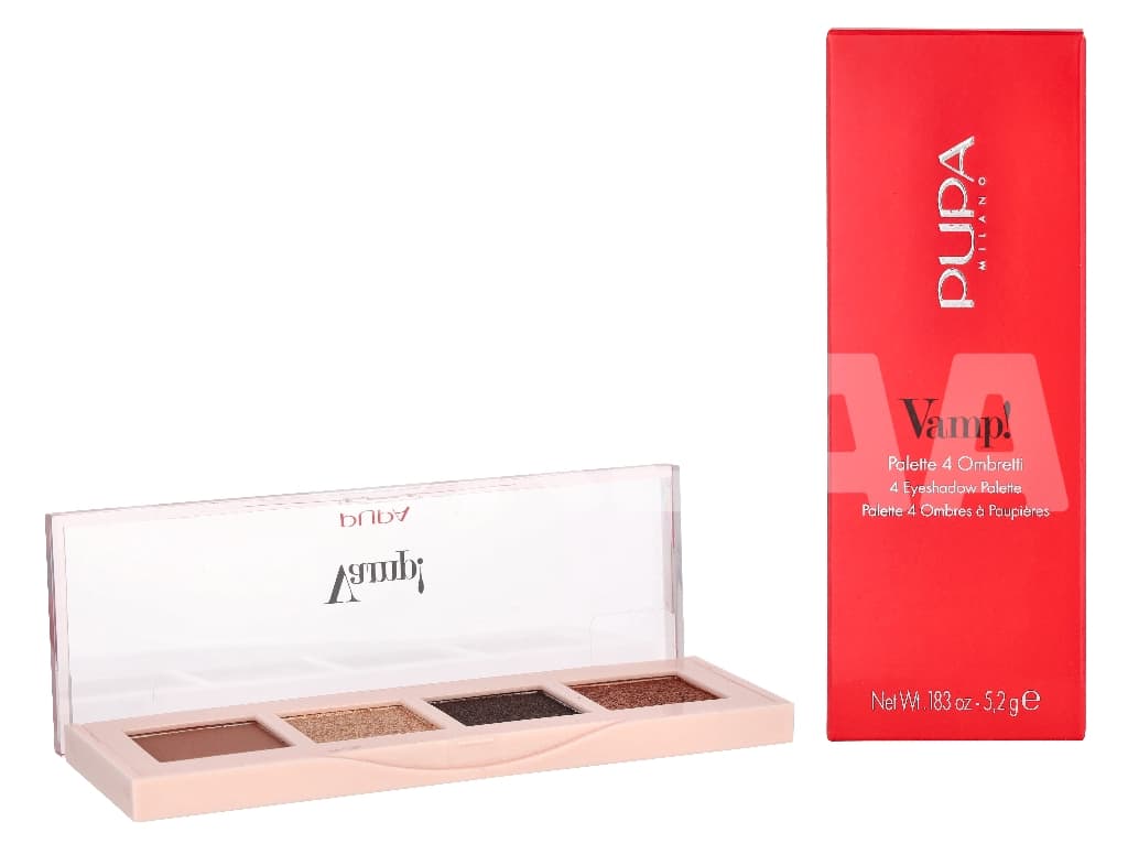 Pupa Vamp! Palette 4 Ombres 5.2g - #02 Gold Bronze 1