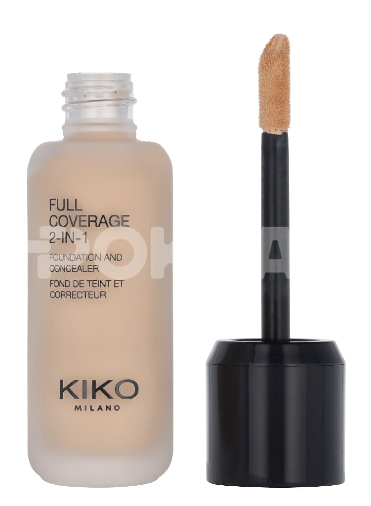 Kiko Milano Full Coverage 2 In 1 Foundation & Concealer 25ml - N01 2
