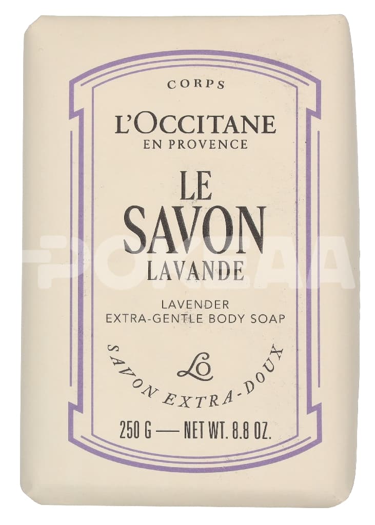 L'Occitane Extra-Gentle Body Soap With Shea Butter 250g - Lavender 1