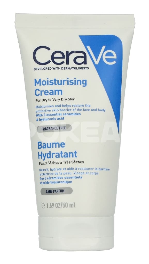 CeraVe Moisturising Cream 50ml - For Dry To Very Dry Skin/Perfume Free 2