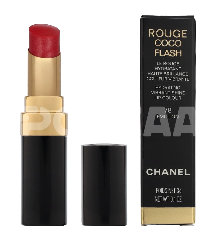 Chanel Rouge Coco Flash Hydrating Vibrant Shine Lip Colour 3g - #78 Emotion 1
