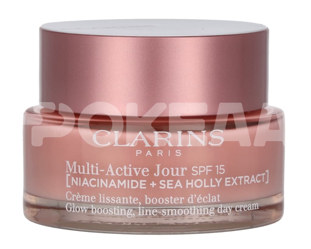 Clarins Multi-Active Jour SPF15 Day All Skin Types [Niacinamide + Sea Holly Extract] 50ml 2