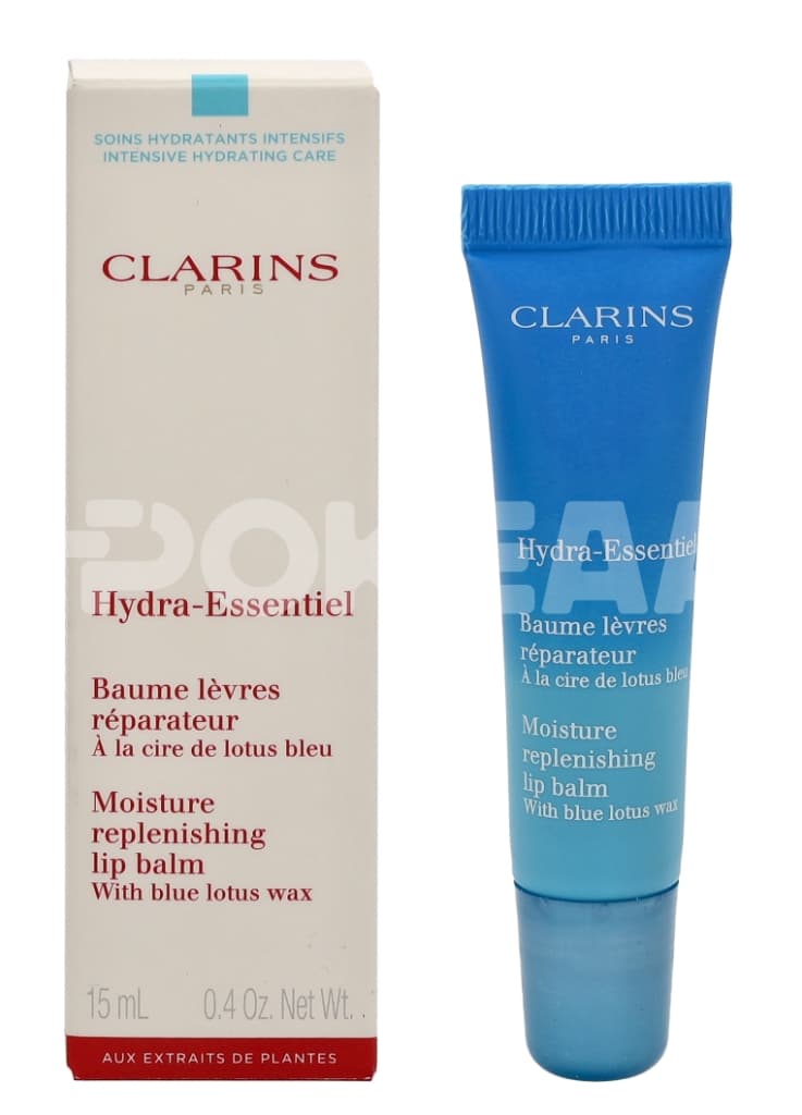 Clarins Hydra-Essentiel Moisture Replenishing Lip Balm With Blue Lotus Wax 15ml 1