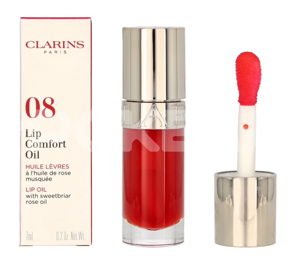 Clarins Lip Comfort Oil 7ml - #08 Strawberry 1