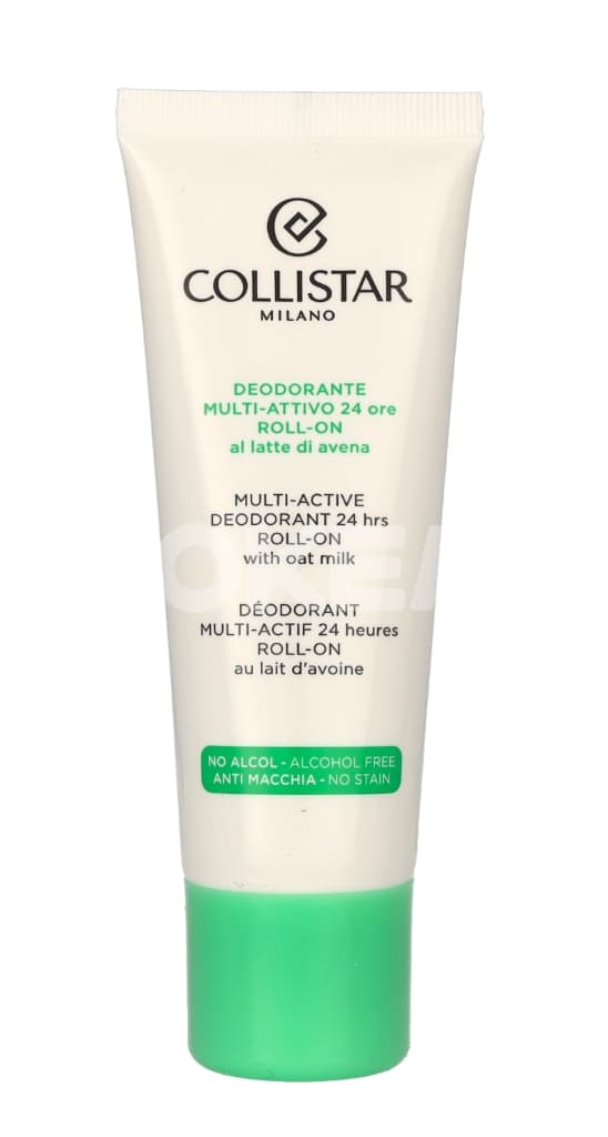 Collistar Multi-Active Deo 24H Roll On 75ml - Alcohol Free - With Oat Milk 2